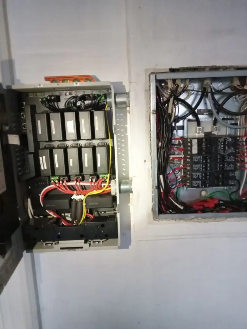 Electrical panel upgrade completed for Security Camera Wiring in Delhi